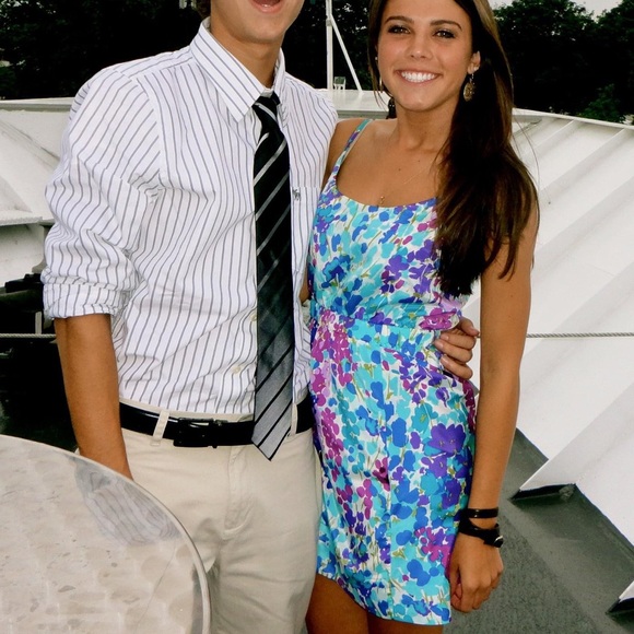 Blue and Purple Dress - Picture 4 of 4